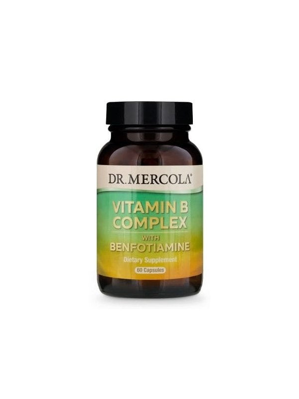 DR. MERCOLA vitamino B kompleksas 60 kapsulių