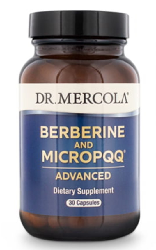 DR. MERCOLA Berberinas su MicroPQQ 30 kapsulių