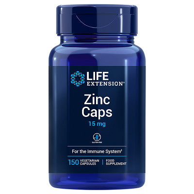 Life Extension Cinko kapsulės 15 mg ES 150 kapsulių