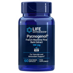 Life Extension Pycnogenol prancūziškos pajūrinės pušies žievės ekstraktas 100 mg ES 60 kapsulių