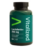 VITALIZED Laktoferinas+ 200 mg 60 kapsulių