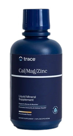 TRACE MINERALS skystas kalcio/magnio/cinko gėrimas – Pina Colada skonio 473 ml