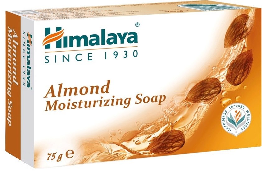 HIMALAYA drėkinamasis migdolų muilas 75 g