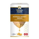 MANUKA HEALTH saldainiai su MGO™ 400+ Manuka medumi ir vitaminu C – imbiero ir citrinos skonio 65 g