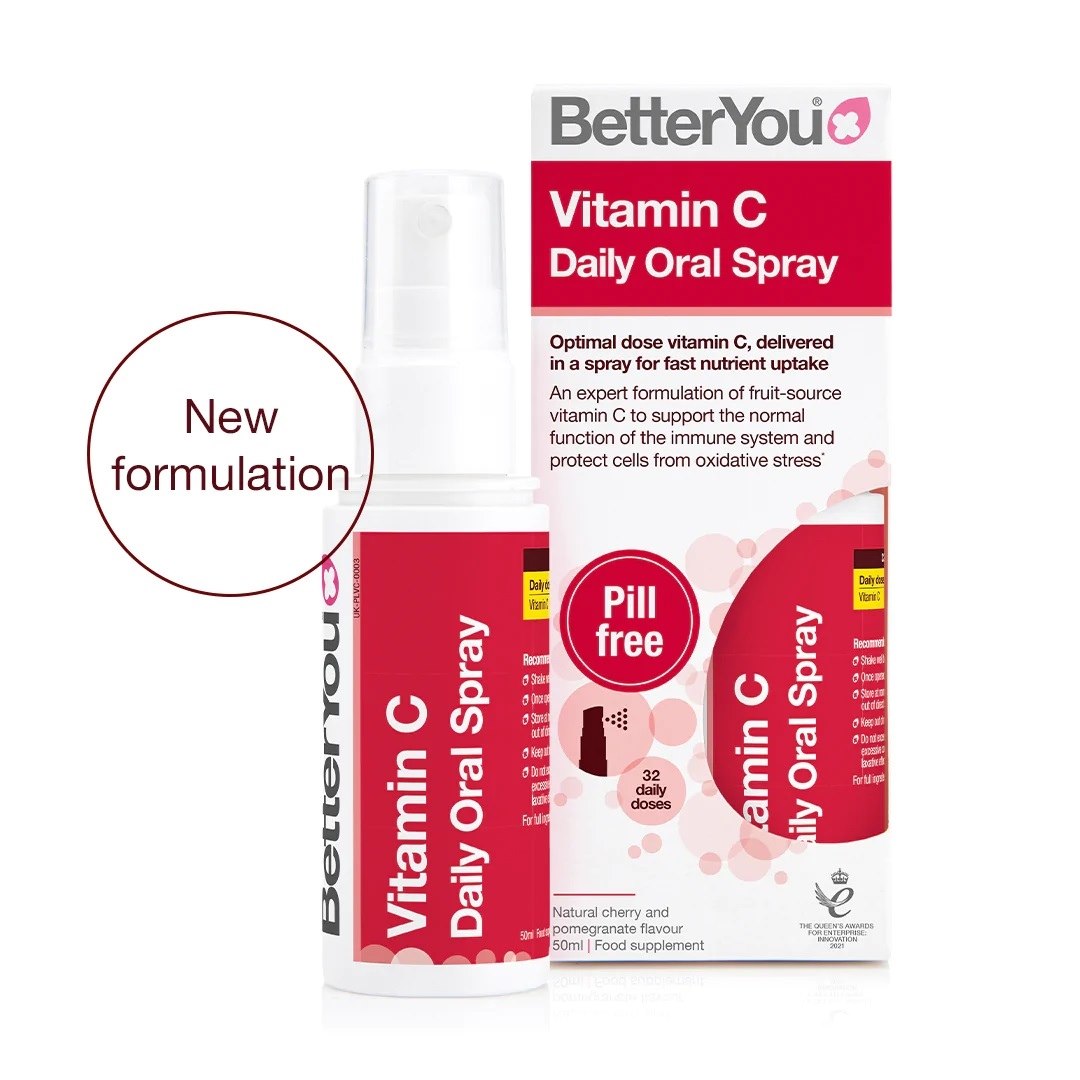 BETTERYOU vitamino C burnos purškalas - vitamino C purškalas 50 ml