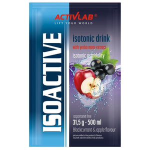 Activlab Isoactive funkcinis izotonikas su Yerba Mate, juodaisiais serbentais ir obuoliais - 20 paketėlių