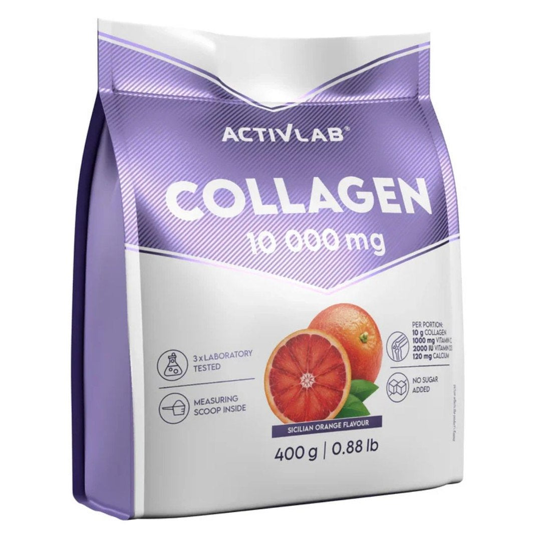 Activlab kolagenas 10 000 mg, Sicilijos apelsinas - 400 g