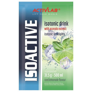 Activlab Isoactive funkcinis izotonikas su acerola, šaldytas limonadas - 20 paketėlių