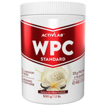 Activlab WPC Standard išrūgų baltymų koncentratas, vaniliniai ledai - 500 g