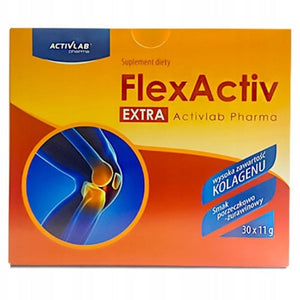 Activlab Pharma FlexActiv Extra, serbentų ir spanguolių - 30 paketėlių - Magnis.lt