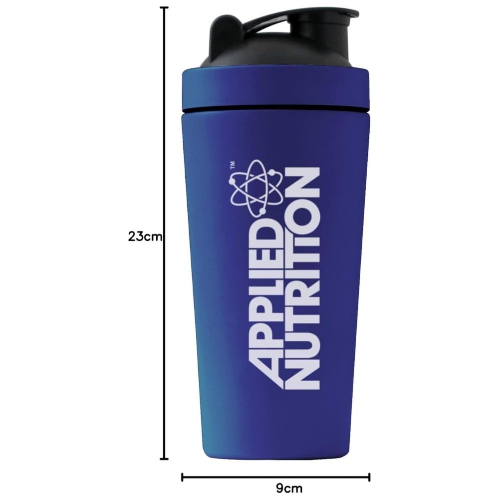 Applied Nutrition nerūdijančio plieno purkštuvas, mėlynas - 750 ml