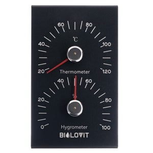 Bilovit Black pirties termometras su higrometru