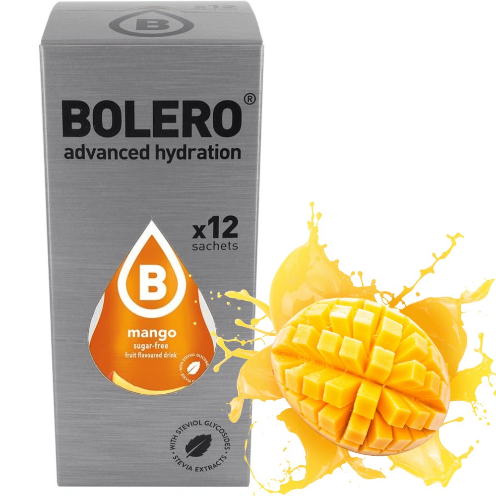 Bolero Classic greitasis gėrimas Mango - 12 paketėlių