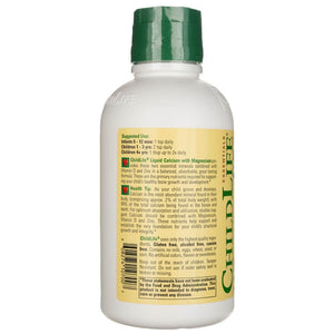 ChildLife skystas kalcis su magniu, natūralaus apelsinų skonio - 473 ml
