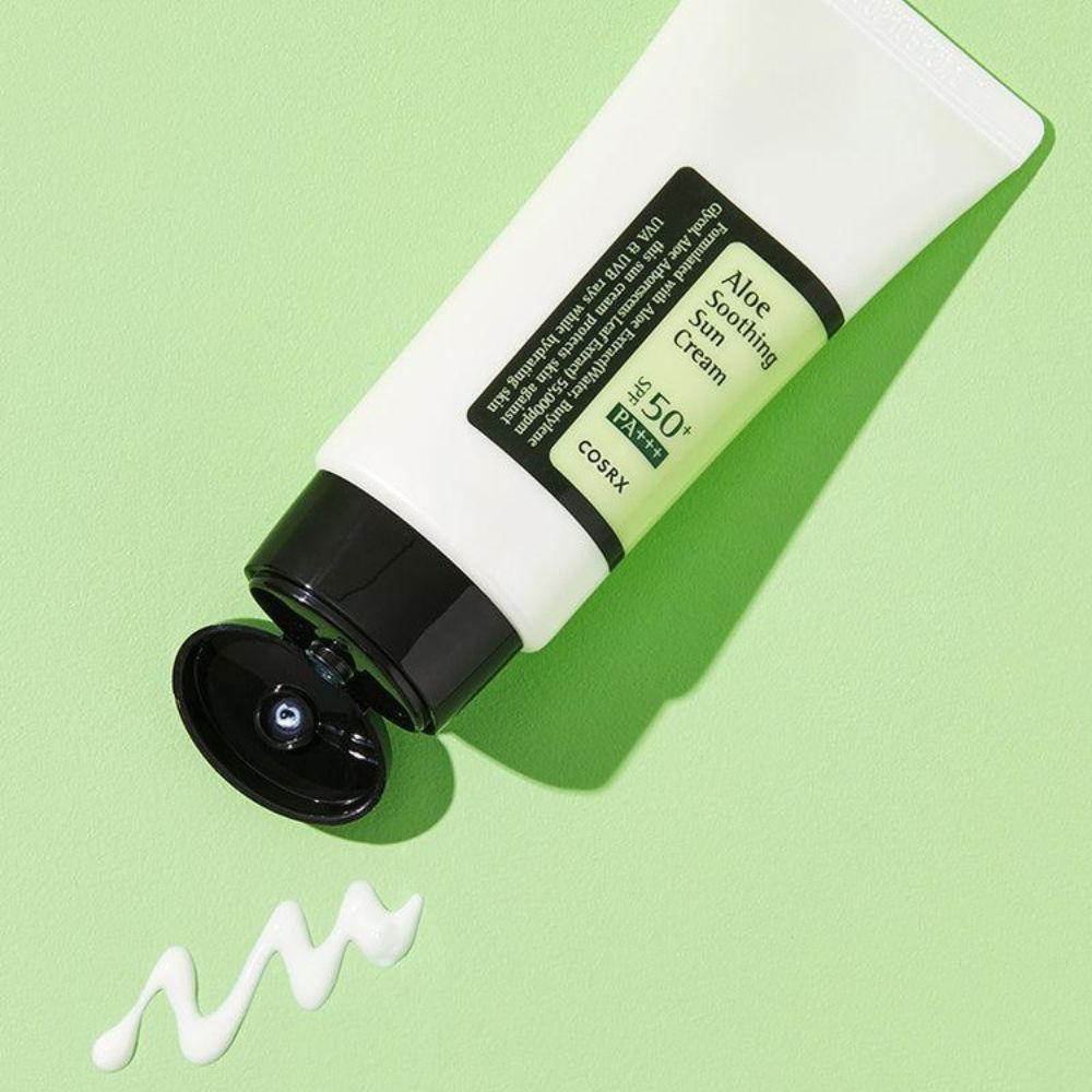 COSRX Aloe raminamasis kremas nuo saulės SPF 50+ - 50 ml - Magnis.lt
