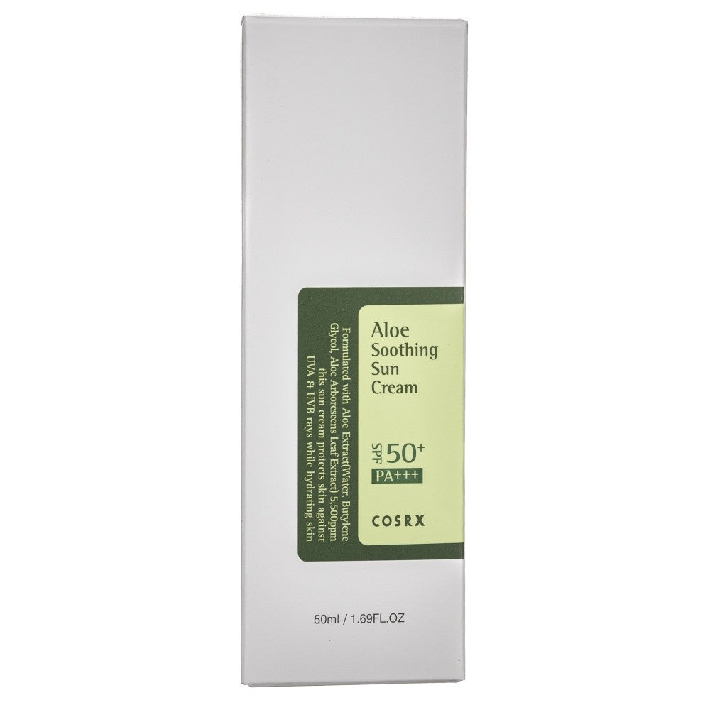 COSRX Aloe raminamasis kremas nuo saulės SPF 50+ - 50 ml - Magnis.lt
