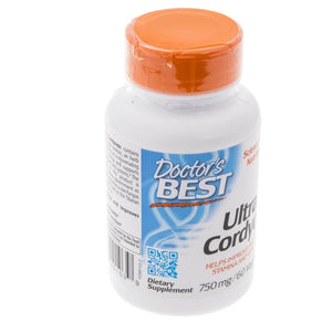 Doctor's Best Ultra Cordyceps 750 mg - 60 kapsulių - Magnis.lt