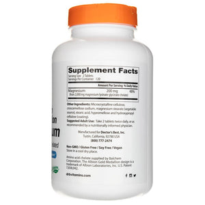 Doctor's Best High Absorption Magnesium 100 mg - 240 tablečių