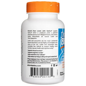 Doctor's Best liuteinas iš OptiLut - 120 kapsulių