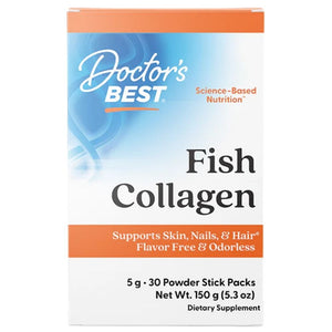 Doctor's Best Žuvų kolagenas su Naticol - 30 paketėlių x 5 g