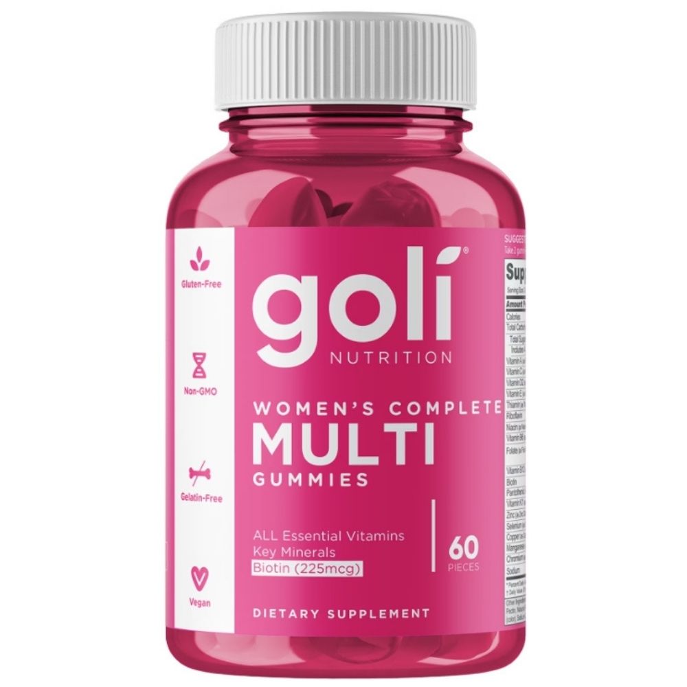 Goli Nutrition Vitaminai ir mineralai moterims - 60 gelių