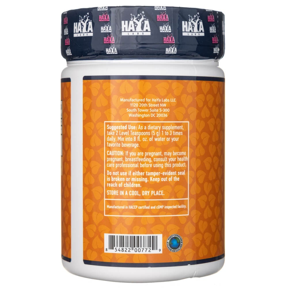 Haya Labs sportinis L-leucinas - 200 g