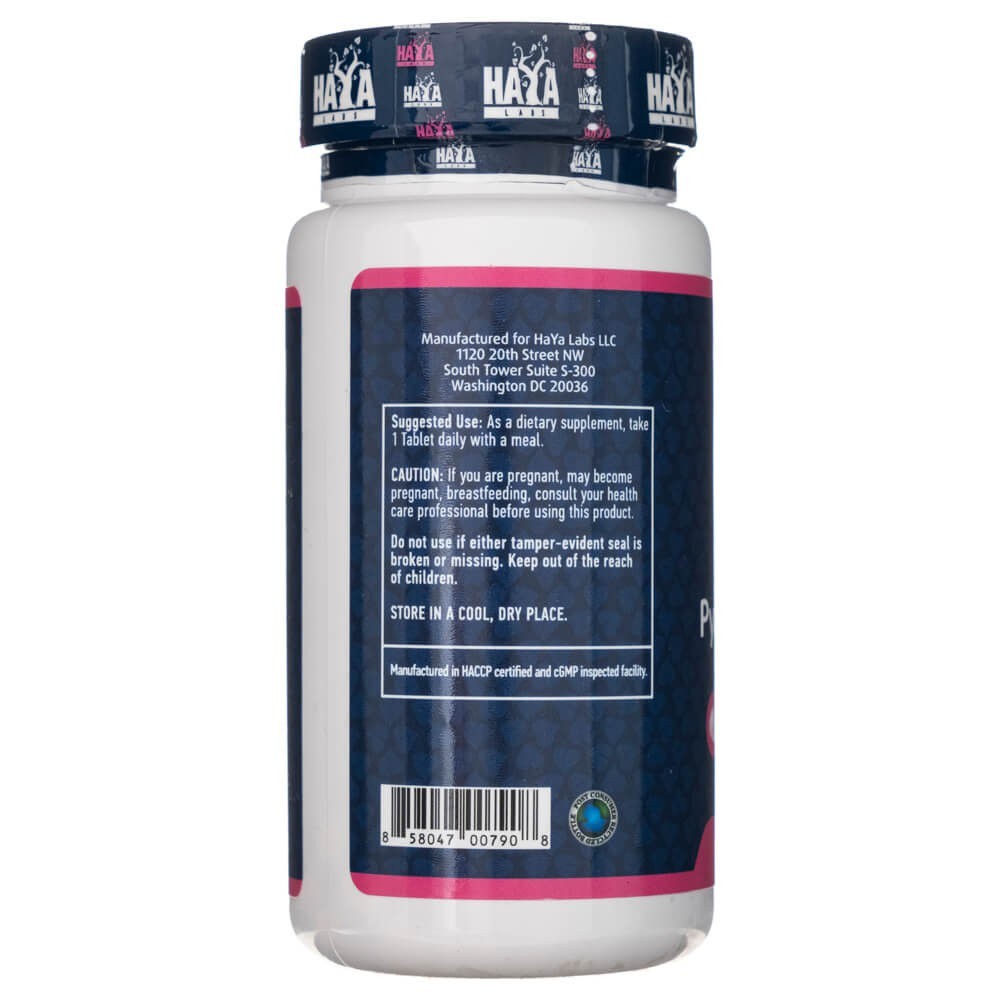 Haya Labs vitaminas B6 (P-5-P) 40 mg - 90 tablečių