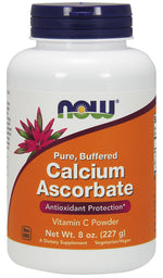 Calcium Ascorbate, Pure Buffered Powder - 227 grams - NOW Foods