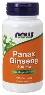 Panax Ginseng, 500mg - 100 caps - NOW Foods