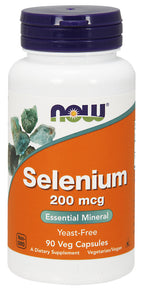 Selenium, 200mcg - 90 vcaps - NOW Foods