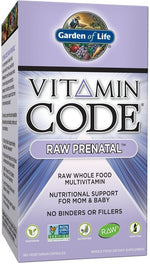 Vitamin Code Raw Prenatal - 180 vcaps - Garden of Life