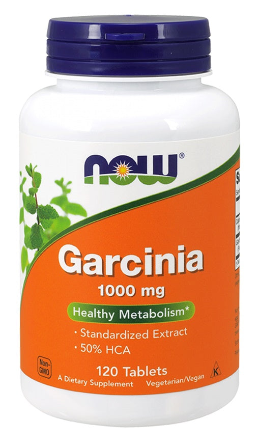 Garcinia, 1000mg - 120 tablets - NOW Foods