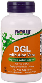 DGL with Aloe Vera - 100 vcaps - NOW Foods