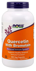 Quercetin with Bromelain - 240 vcaps - NOW Foods
