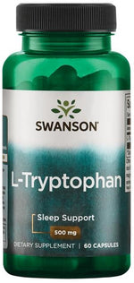 L-Tryptophan, 500mg - 60 caps - Swanson