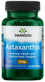 Astaxanthin, 4mg - 60 softgels - Swanson