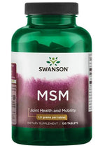 MSM, 1500mg - 120 tablets - Swanson