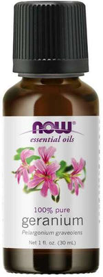 Essential Oil, Geranium Oil - 30 ml. - NOW Foods