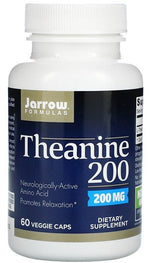 Theanine, 200mg - 60 vcaps - Jarrow Formulas