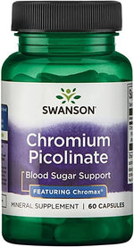 Chromium Picolinate Featuring Chromax, 200mcg - 60 caps - Swanson