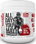AllDayYouMay Caffeinated - Legendary Series, Fruit Punch - 456 grams - 5% Nutrition