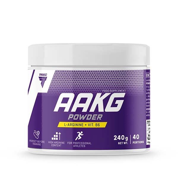 AAKG Powder, Grapefruit - 240 grams - Trec Nutrition