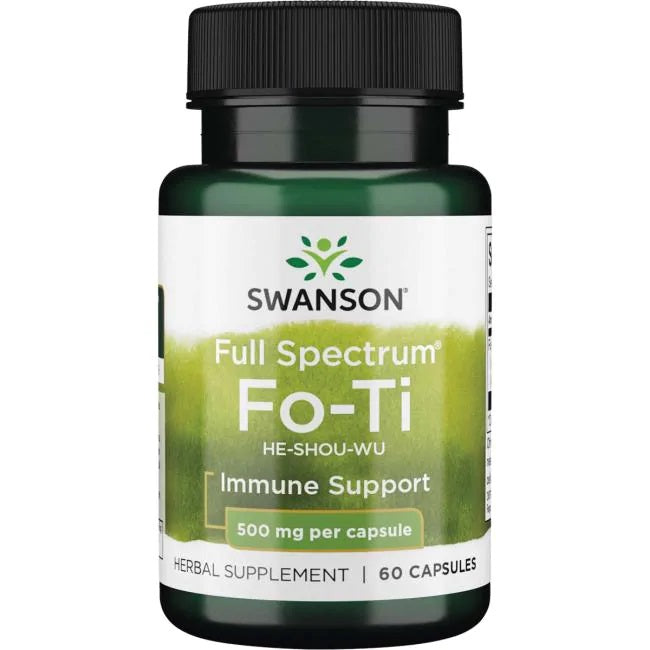 Full Spectrum Fo-Ti, 500mg - 60 caps - Swanson