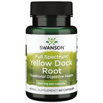 Full Spectrum Yellow Dock Root, 400mg - 60 caps - Swanson