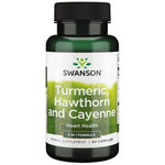 Turmeric, Hawthorn and Cayenne - 60 caps - Swanson