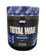 Total War - Preworkout, Blue Raspberry - 420 grams - Redcon1