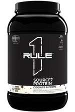 Source7 Protein, Cookies & Creme Gelato - 920 grams - Rule One