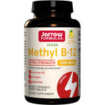 Methyl B-12, 1000mcg (Lemon) - 100 vegan chewable tabs - Jarrow Formulas