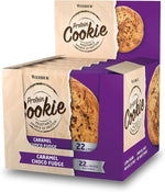 Protein Cookie, Caramel Choco Fudge - 12 x 90g - Weider