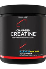 Charged Creatine, Blue Razz Lemonade - 270 grams - Rule One